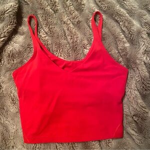 Lululemon Align Tank -Dark Red (Lunar New Year) 10
